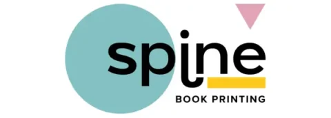 spine book printing logo
